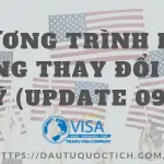 CHƯƠNG TRÌNH EB5 – NHỮNG THAY ĐỔI ĐÁNG CHÚ Ý (UPDATE 09/2019)