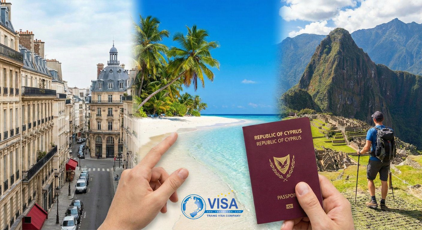 Công dân Síp có thể nhập cảnh 144 quốc gia